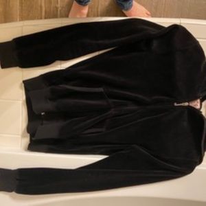Black size small juicy jacket